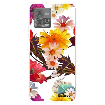 Picasee silikonowe przeźroczyste etui na Motorola Moto G72 - Meadow