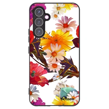 Picasee silikonowe czarne etui na Samsung Galaxy A54 5G A546B - Meadow