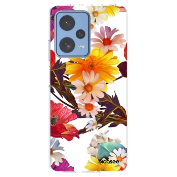Picasee silikonowe przeźroczyste etui na Xiaomi Redmi Note 12 Pro 5G - Meadow