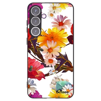 Picasee silikonowe czarne etui na Samsung Galaxy S24+ S926B 5G - Meadow
