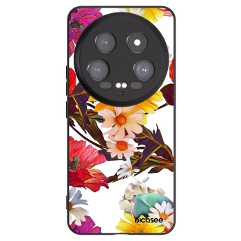 Picasee silikonowe czarne etui na Xiaomi 14 Ultra - Meadow