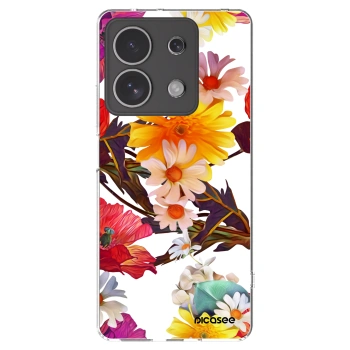 Picasee silikonowe przeźroczyste etui na Xiaomi Redmi Note 13 4G - Meadow