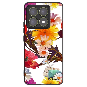 Picasee silikonowe czarne etui na Xiaomi 14T - Meadow