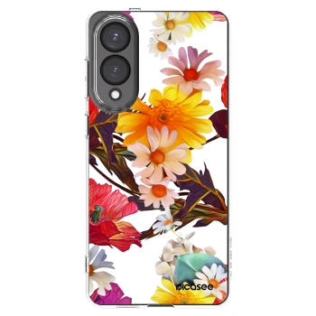 Picasee silikonowe przeźroczyste etui na Samsung Galaxy S25 Edge 5G - Meadow