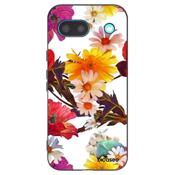 Picasee silikonowe czarne etui na Google Pixel 8a - Meadow