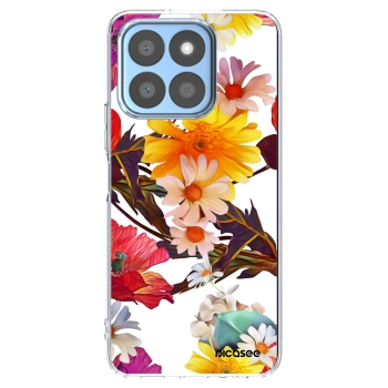 Picasee silikonowe przeźroczyste etui na Honor X8c - Meadow