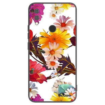 Picasee silikonowe czarne etui na Xiaomi Redmi Note 7 - Meadow