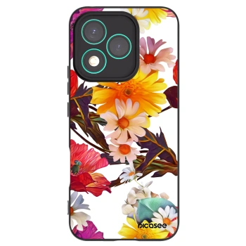 Picasee silikonowe czarne etui na Honor 400 Lite 5G - Meadow