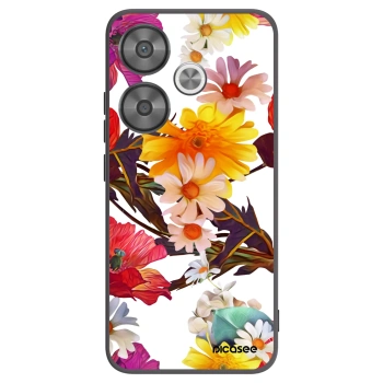 Picasee silikonowe czarne etui na Xiaomi Poco F6 - Meadow