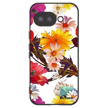Picasee silikonowe czarne etui na Google Pixel 9a - Meadow