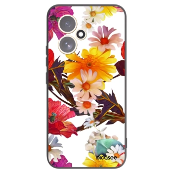 Picasee silikonowe czarne etui na Honor 400 5G - Meadow