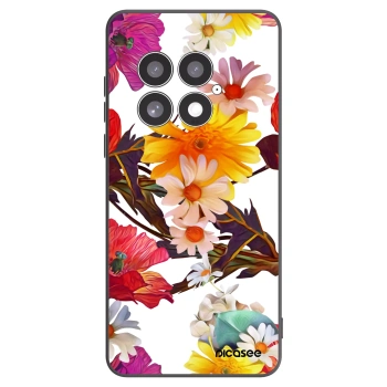 Picasee silikonowe czarne etui na OnePlus 13 5G - Meadow