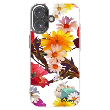 Picasee silikonowe przeźroczyste etui na Apple iPhone 17 - Meadow