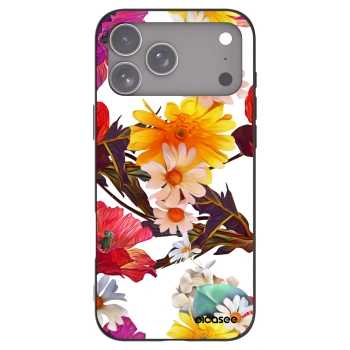 Picasee silikonowe czarne etui na Apple iPhone 17 Pro Max - Meadow