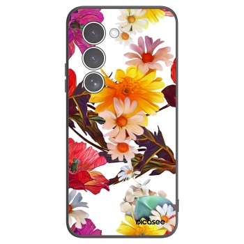 Picasee silikonowe czarne etui na Xiaomi Redmi 15 5G - Meadow