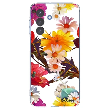 Picasee silikonowe przeźroczyste etui na Samsung Galaxy A17 5G - Meadow