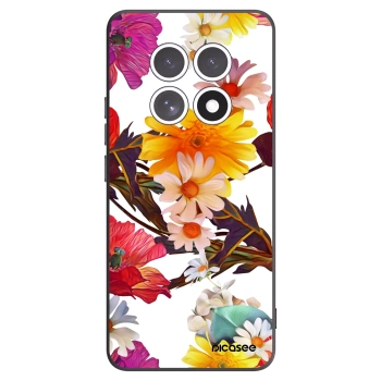 Picasee silikonowe czarne etui na Xiaomi Redmi Note 15 - Meadow