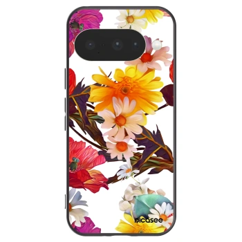 Picasee silikonowe czarne etui na Google Pixel 10 - Meadow