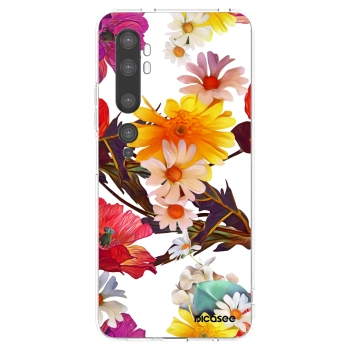 Picasee silikonowe przeźroczyste etui na Xiaomi Mi Note 10 (Pro) - Meadow