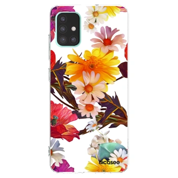 Picasee silikonowe przeźroczyste etui na Samsung Galaxy A51 A515F - Meadow