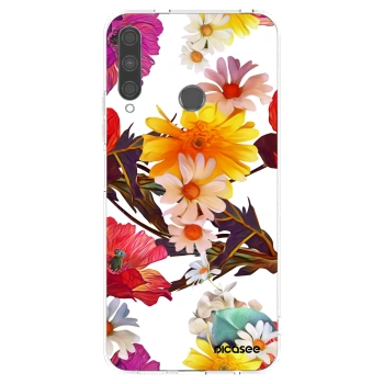 Picasee silikonowe przeźroczyste etui na Huawei P40 Lite E - Meadow