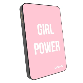 Powerbank z MagSafe 5 000 mAh Szary - Girl power
