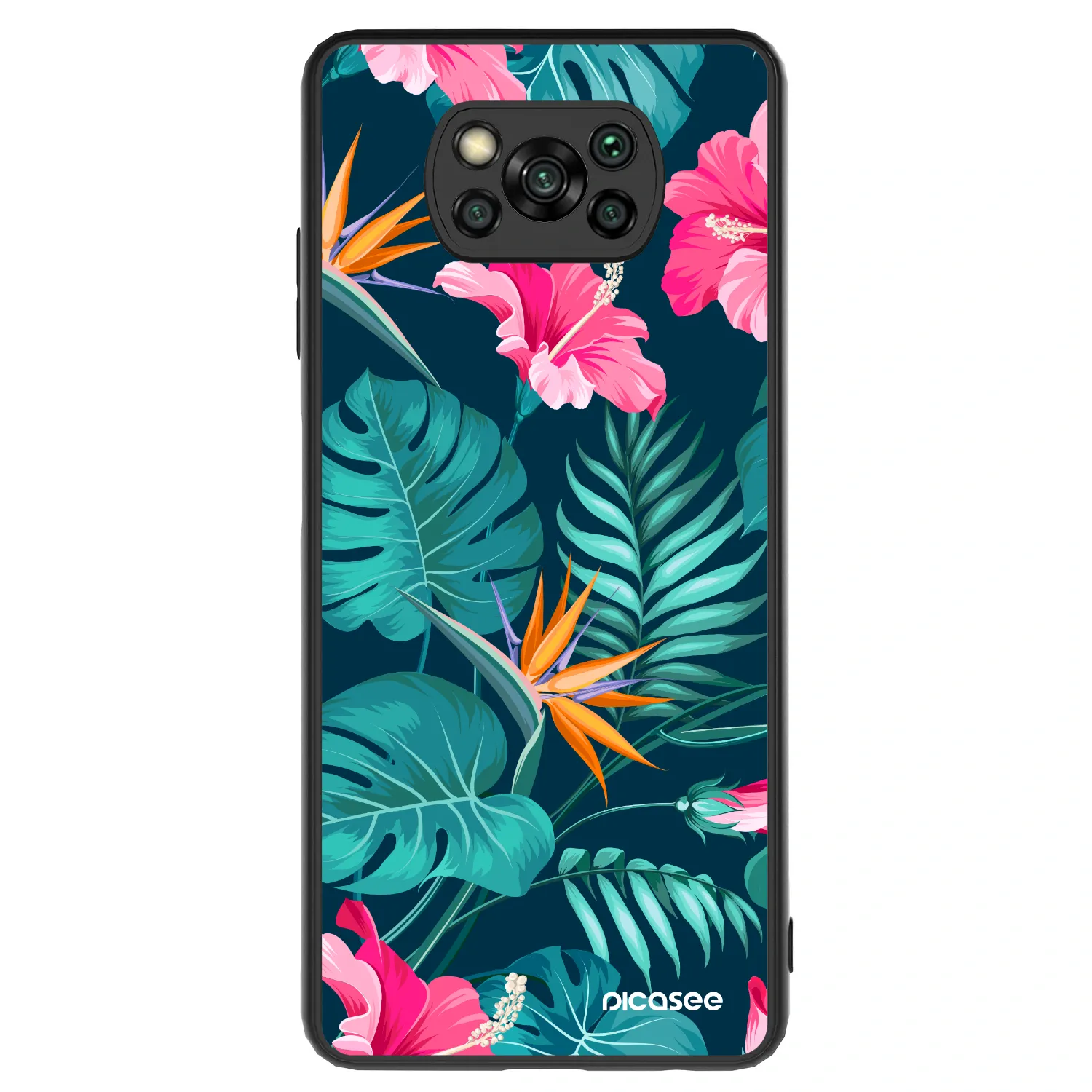 Picasee ULTIMATE CASE na Xiaomi Poco X3 - Pink Monstera