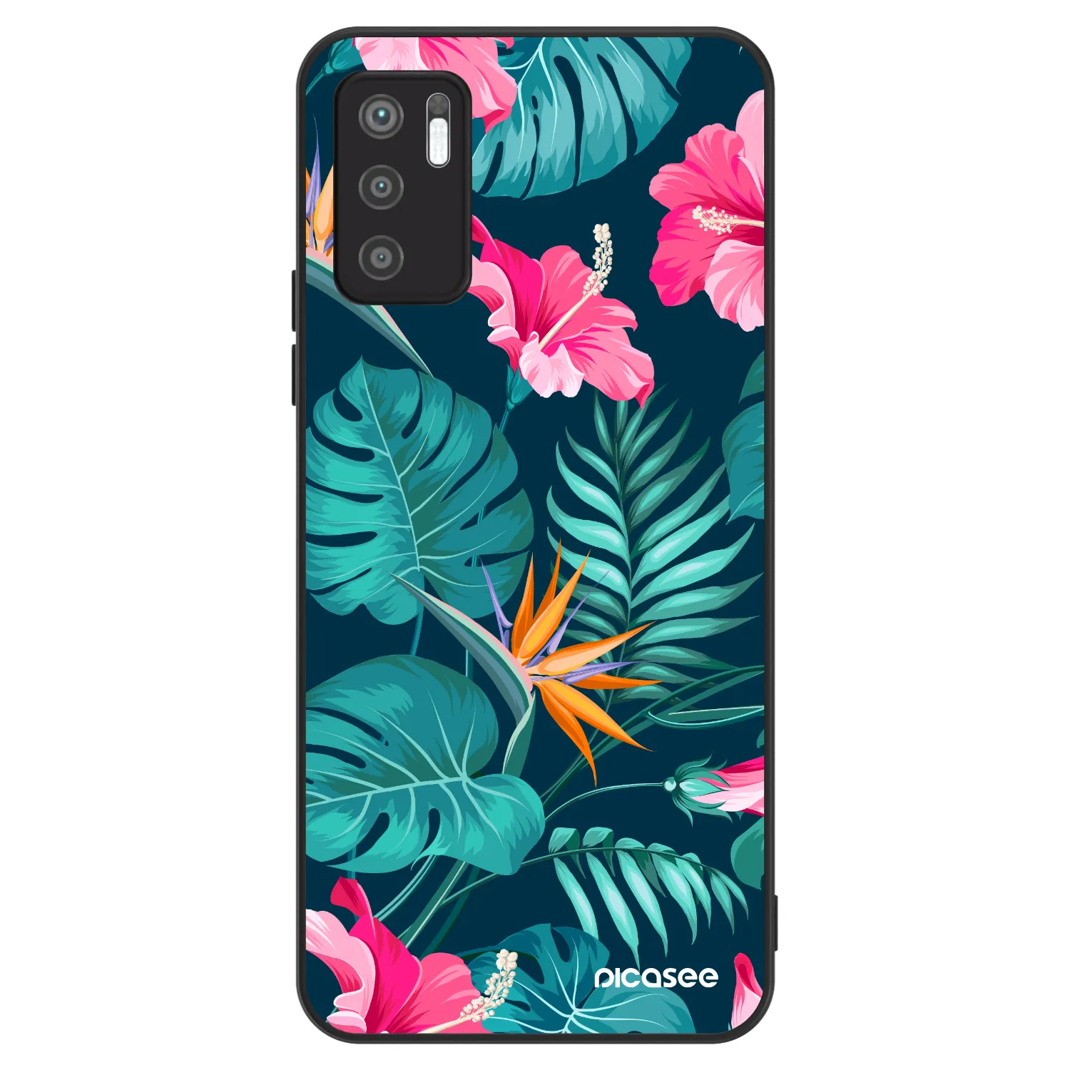 Picasee ULTIMATE CASE na Xiaomi Redmi Note 10 5G - Pink Monstera