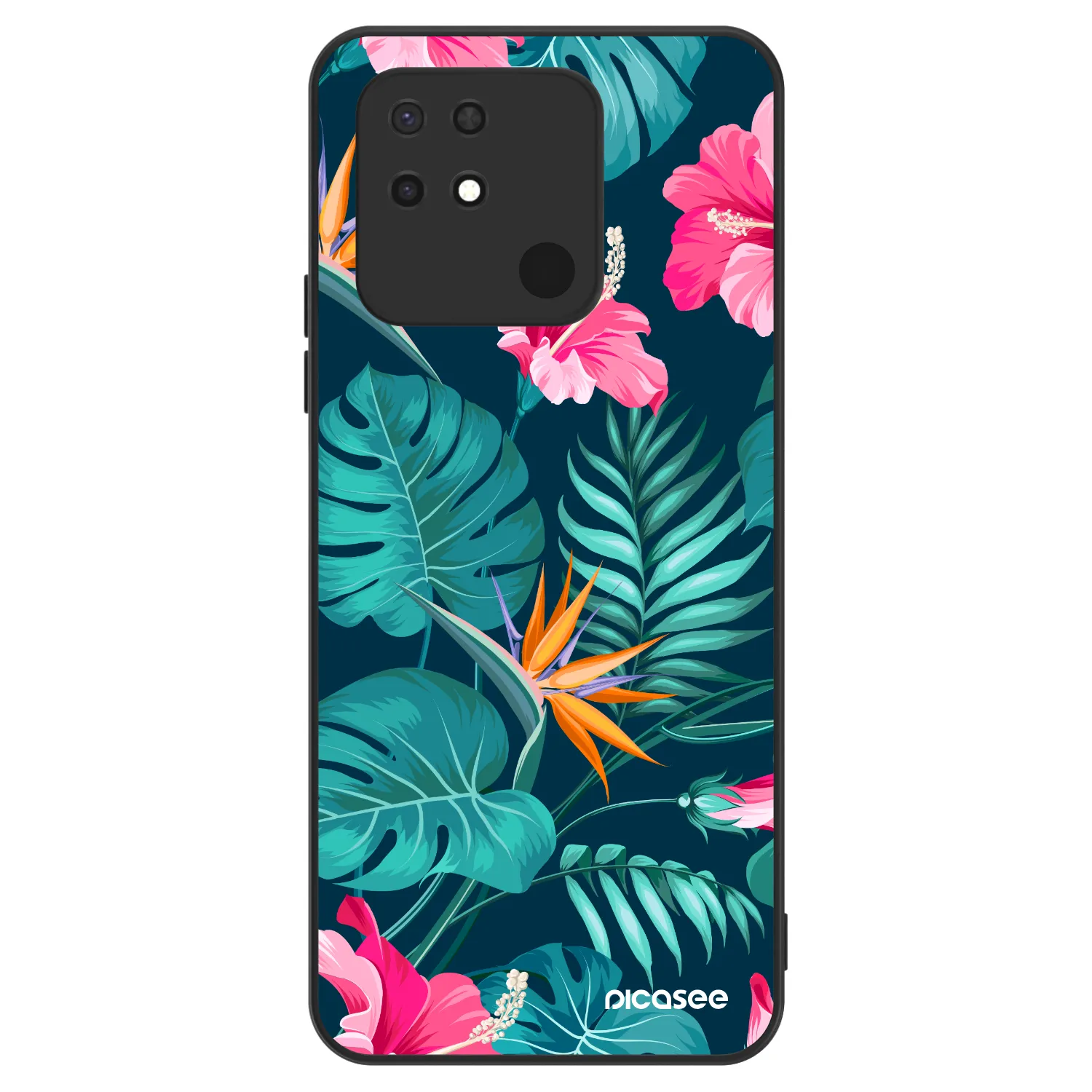 Picasee ULTIMATE CASE na Xiaomi Redmi 10C - Pink Monstera
