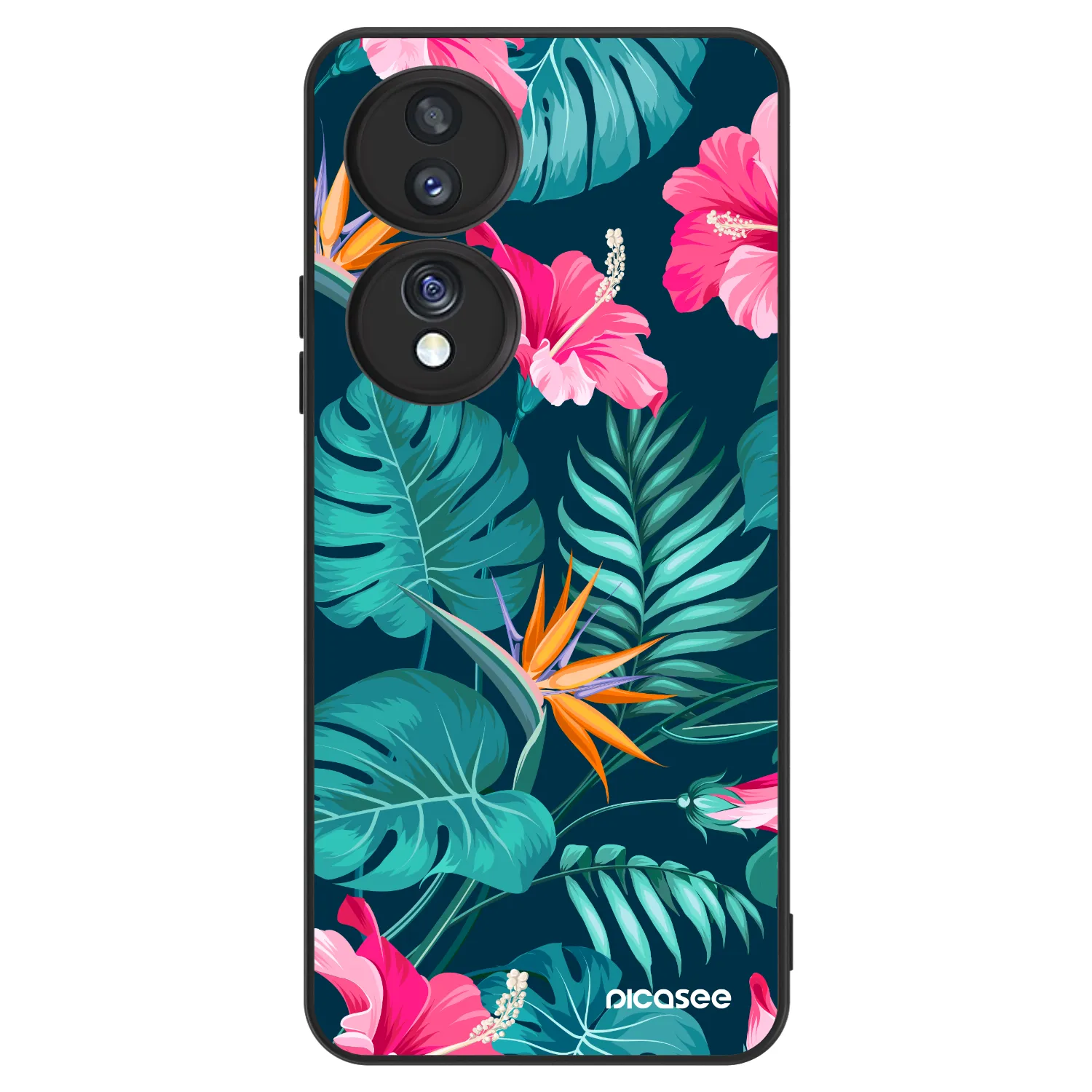 Picasee ULTIMATE CASE na Honor 70 - Pink Monstera