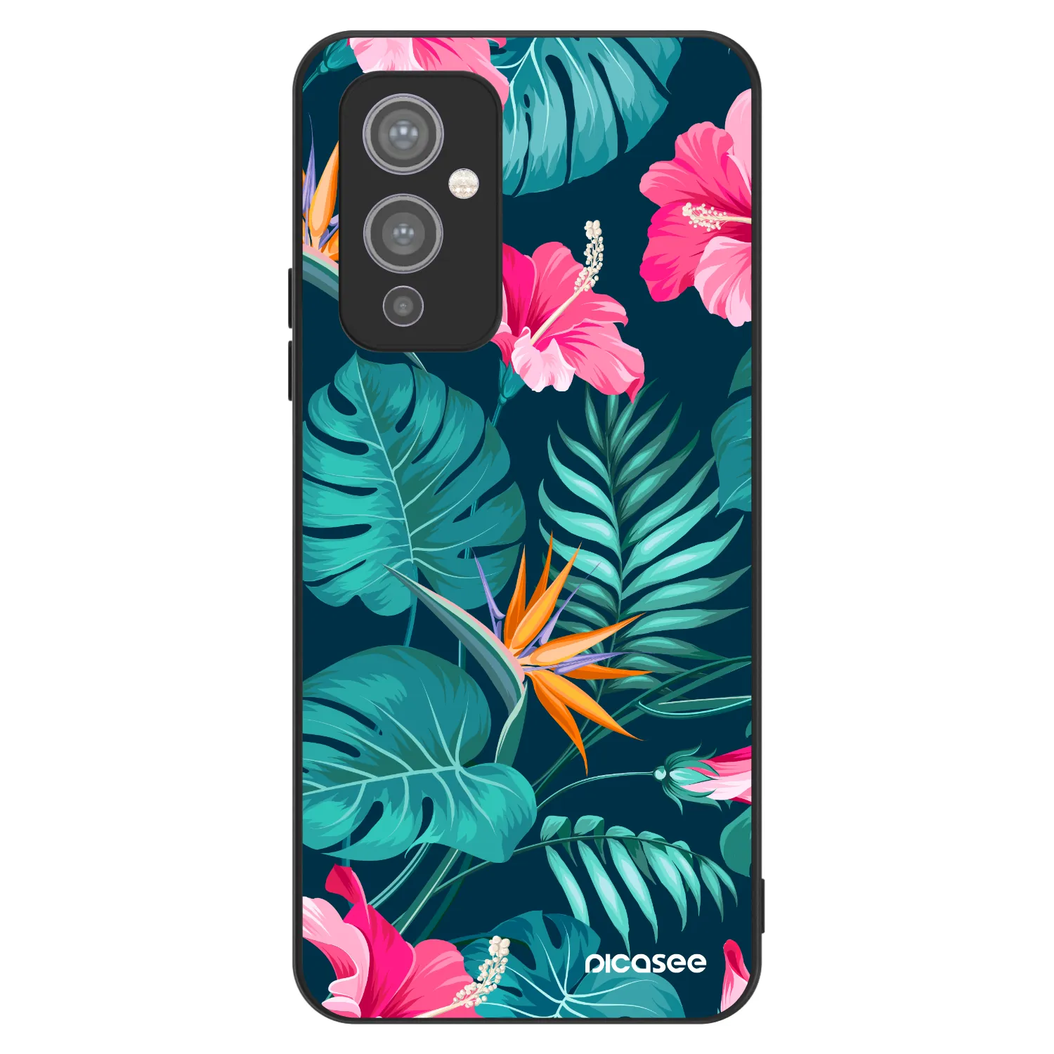 Picasee ULTIMATE CASE na OnePlus 9 - Pink Monstera