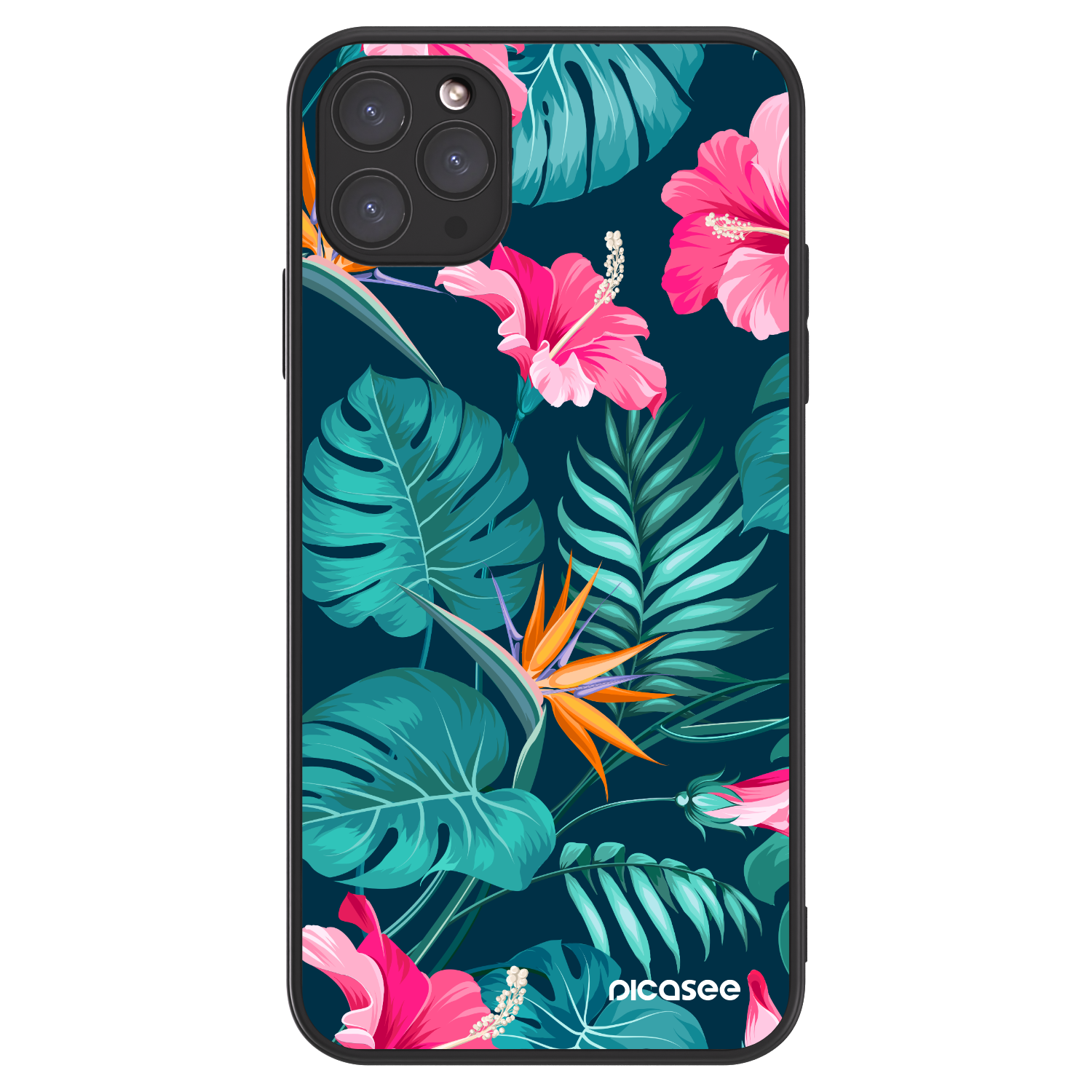 Picasee ULTIMATE CASE MagSafe pro Apple iPhone 11 Pro Max - Pink Monstera