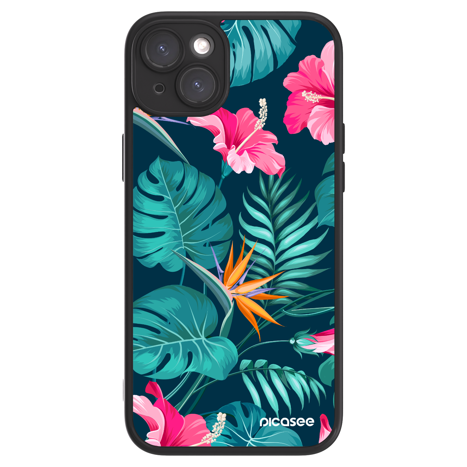 Picasee ULTIMATE CASE na Apple iPhone 15 Plus - Pink Monstera