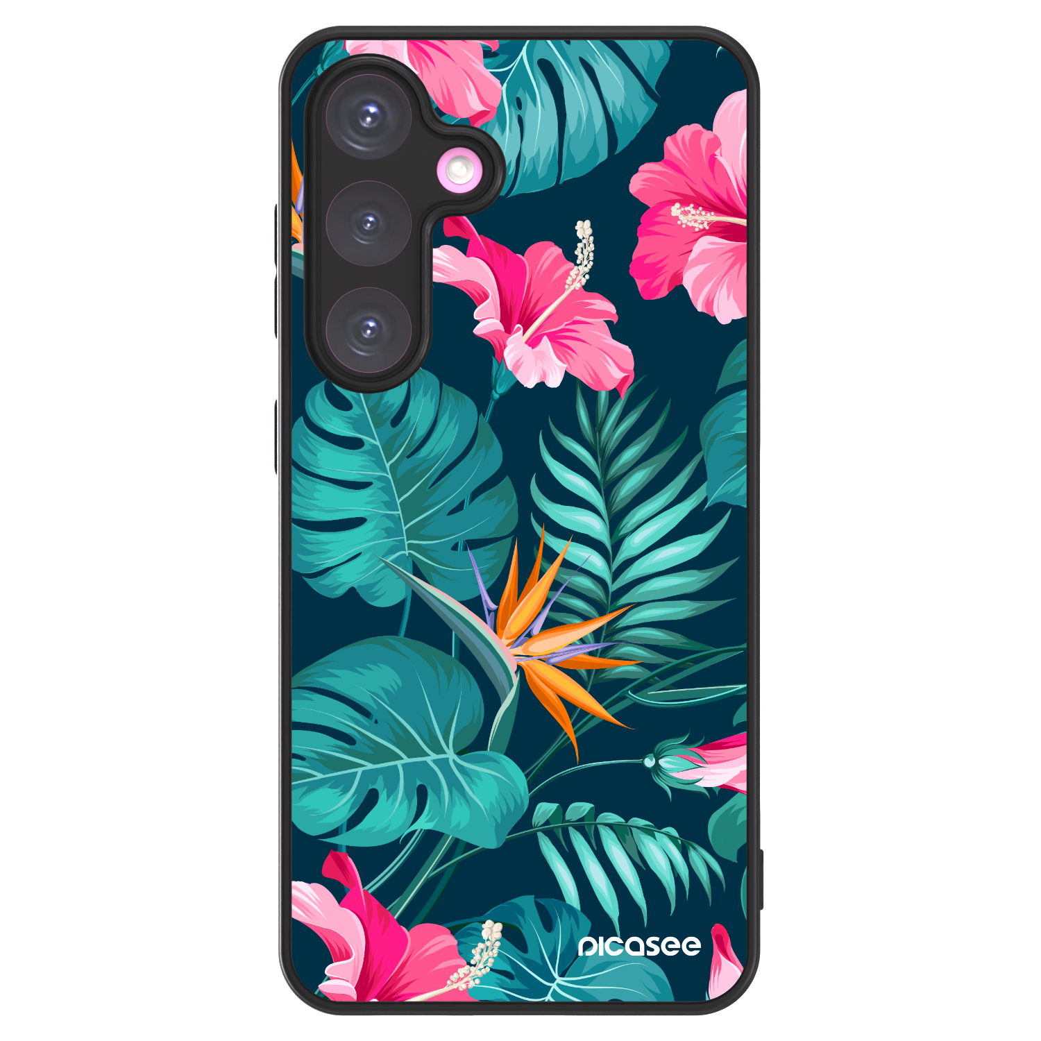 Picasee ULTIMATE CASE na Samsung Galaxy S24+ S926B 5G - Pink Monstera
