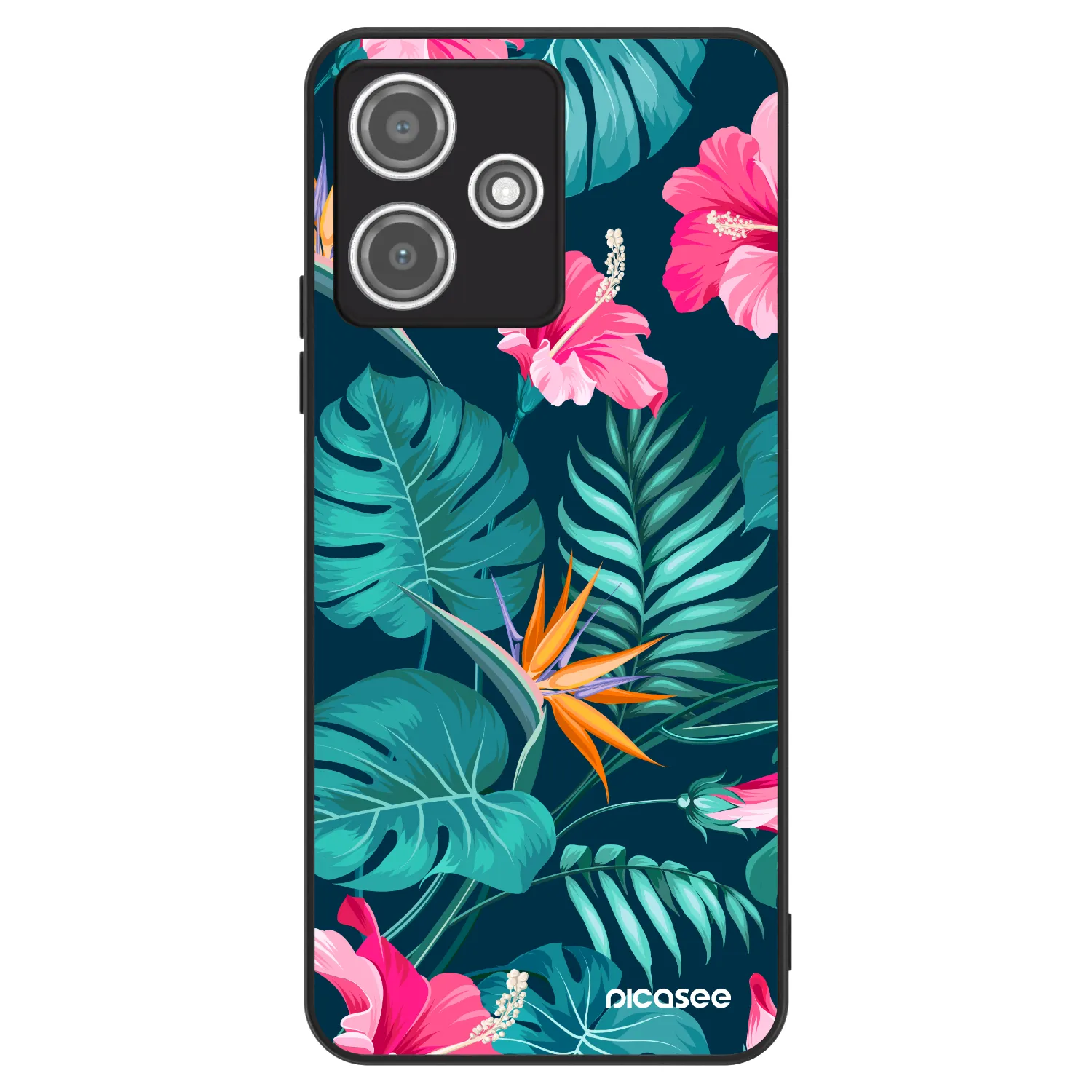 Picasee ULTIMATE CASE na Xiaomi Redmi 12 5G - Pink Monstera