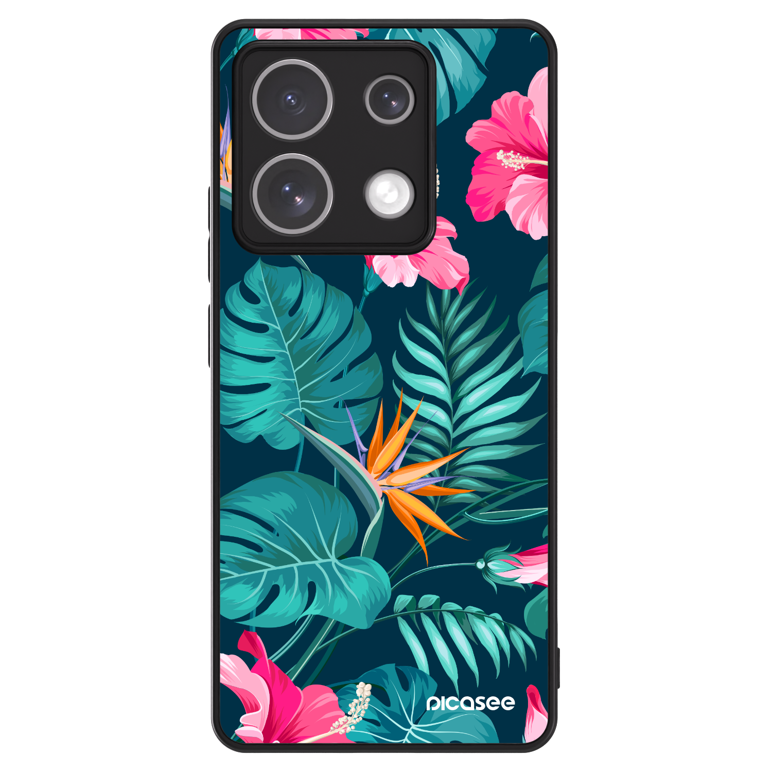 Picasee ULTIMATE CASE na Xiaomi Redmi Note 13 5G - Pink Monstera