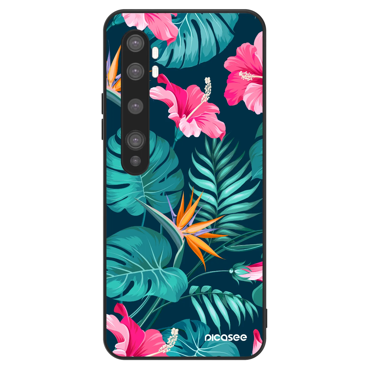 Picasee ULTIMATE CASE na Xiaomi Mi Note 10 (Pro) - Pink Monstera