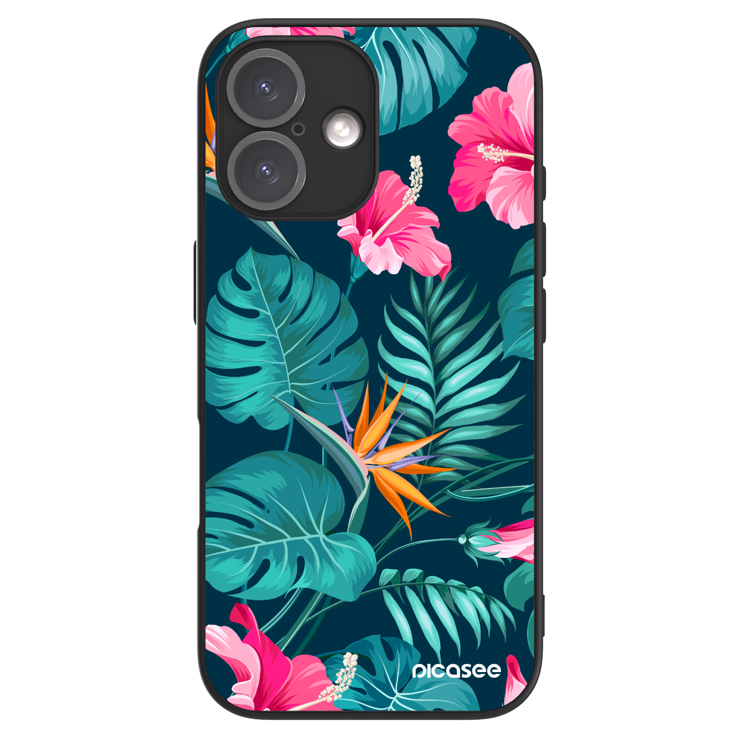 Picasee ULTIMATE CASE na Apple iPhone 16 - Pink Monstera