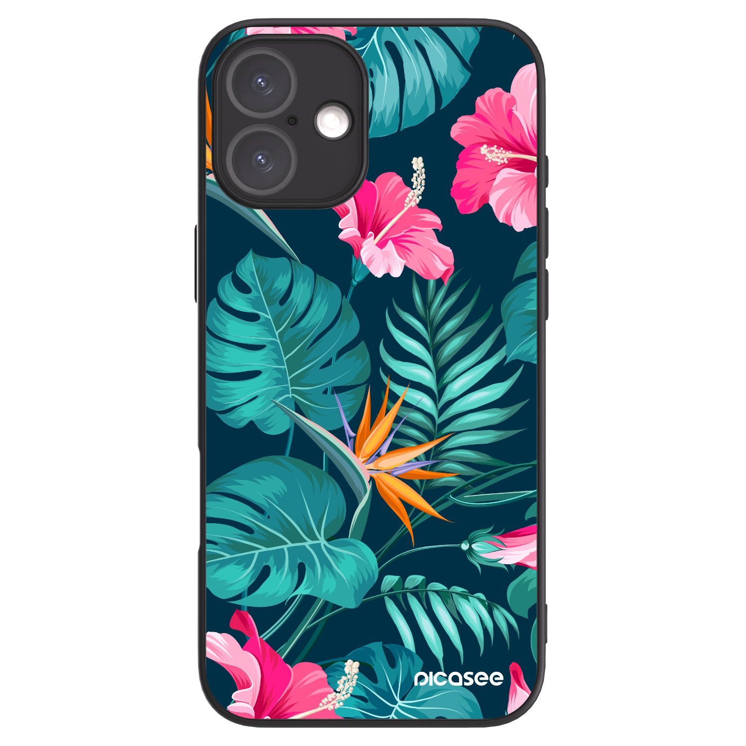 Picasee ULTIMATE CASE na Apple iPhone 16 Plus - Pink Monstera