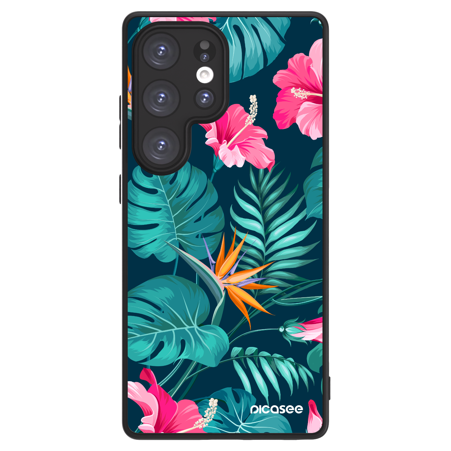 Picasee ULTIMATE CASE na Samsung Galaxy S25 Ultra 5G - Pink Monstera