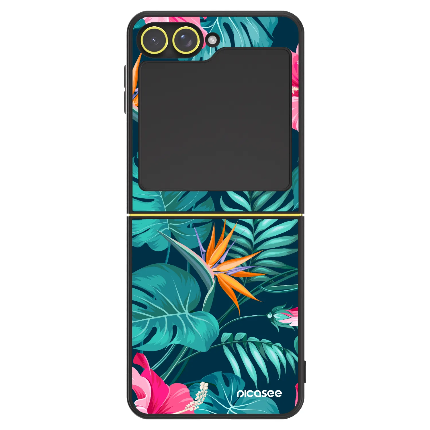 Picasee ULTIMATE CASE na Samsung Galaxy Z Flip6 5G - Pink Monstera