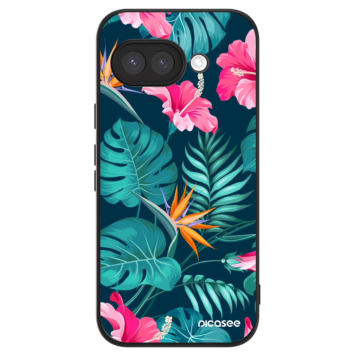 Picasee ULTIMATE CASE na Google Pixel 9a - Pink Monstera