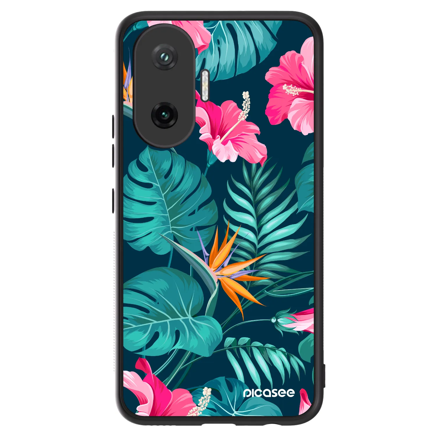 Picasee ULTIMATE CASE na Xiaomi Poco F7 Pro 5G - Pink Monstera