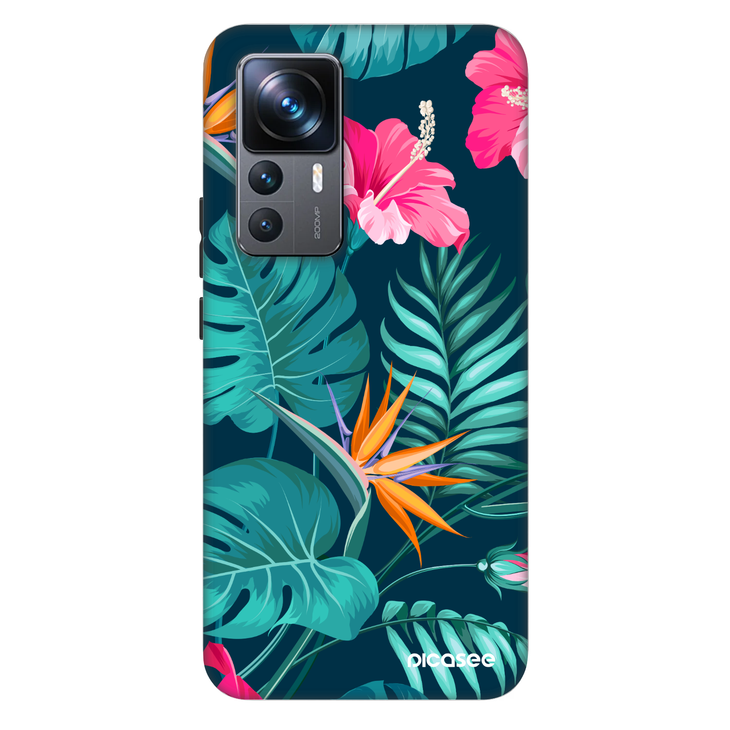Picasee Fashion Case na Xiaomi 12T Pro - Pink Monstera