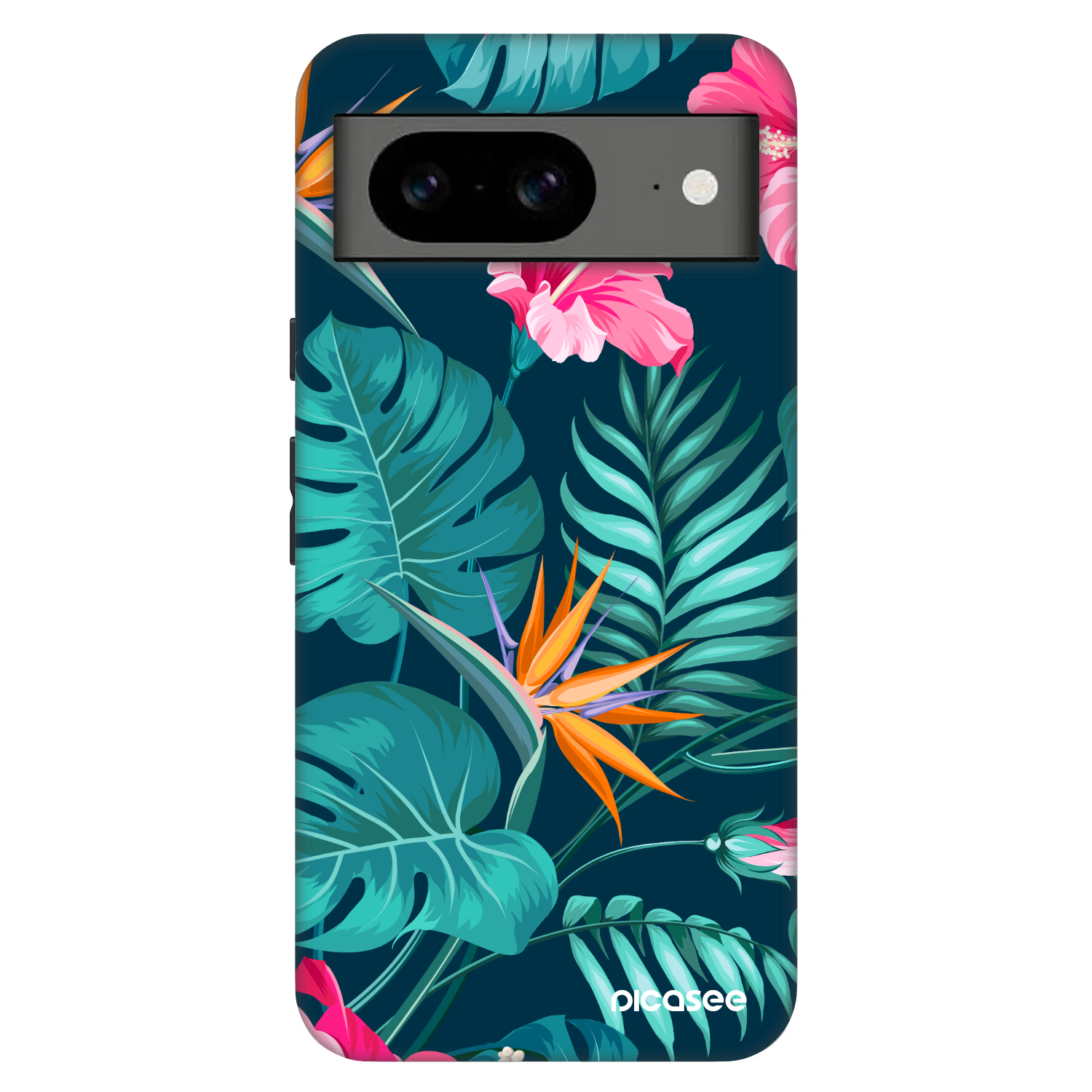 Picasee Fashion Case na Google Pixel 8 Pro - Pink Monstera
