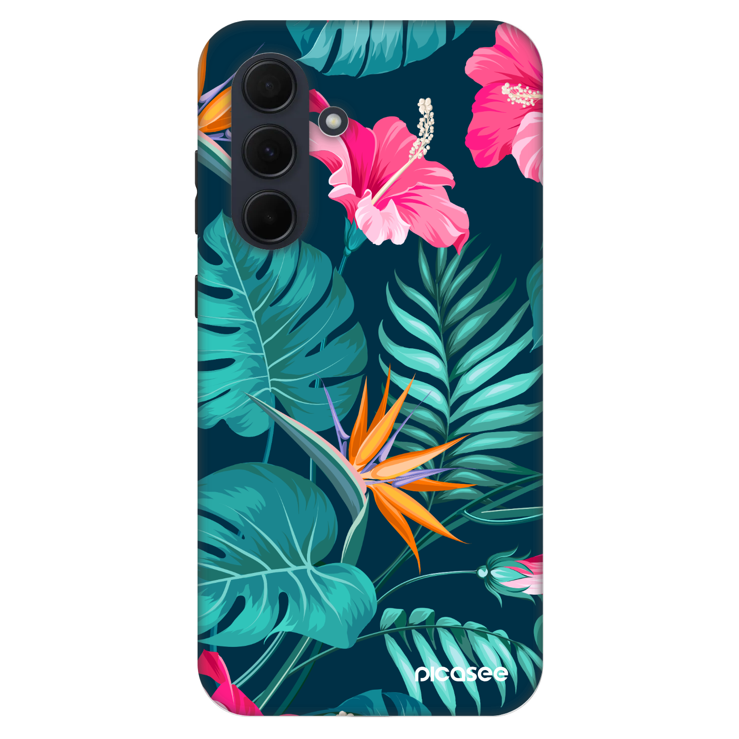 Picasee Fashion Case na Samsung Galaxy A35 5G A356B - Pink Monstera