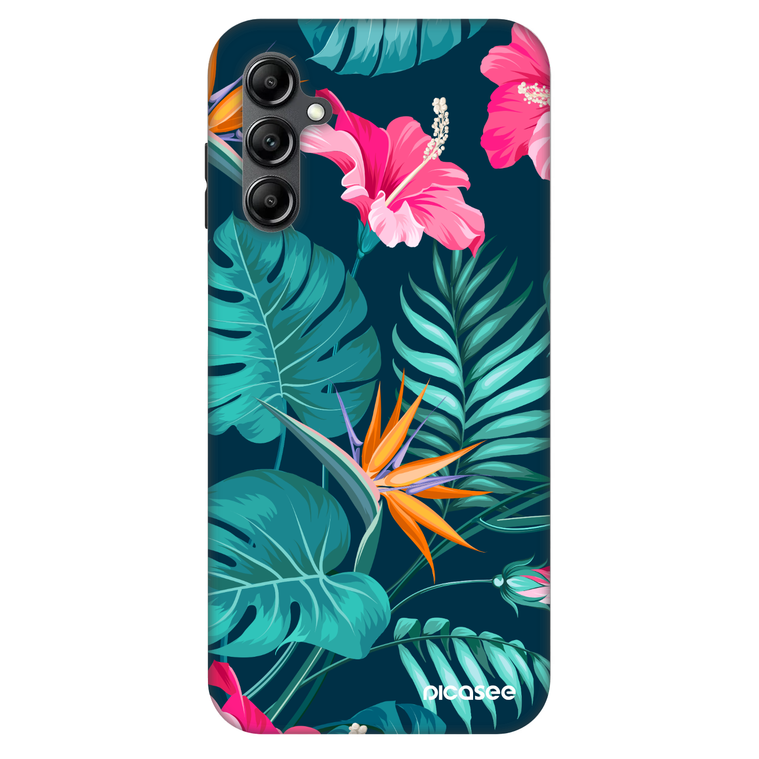 Picasee Fashion Case na Samsung Galaxy A14 4G A145R - Pink Monstera