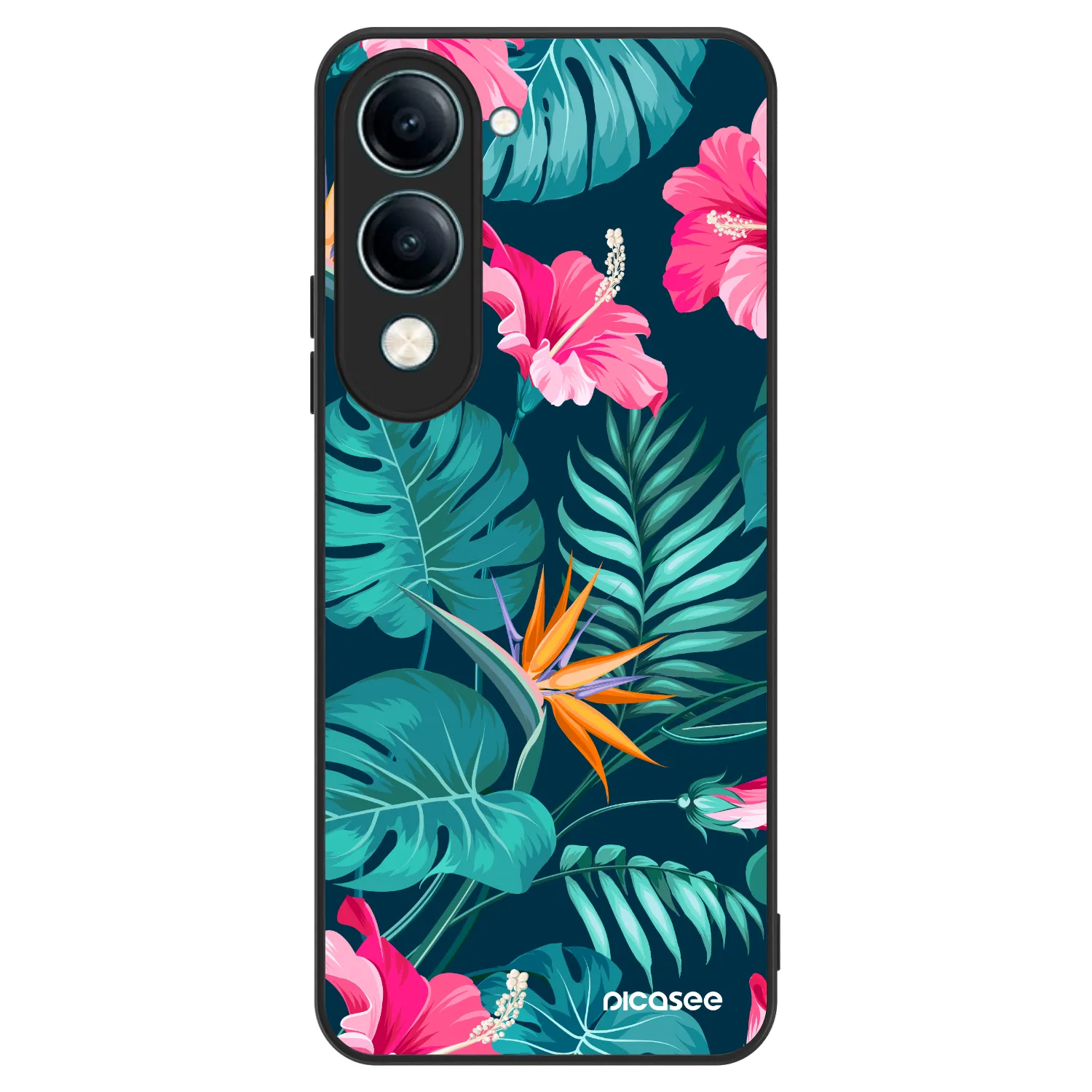 Picasee ULTIMATE CASE na Vivo Y29s 5G - Pink Monstera