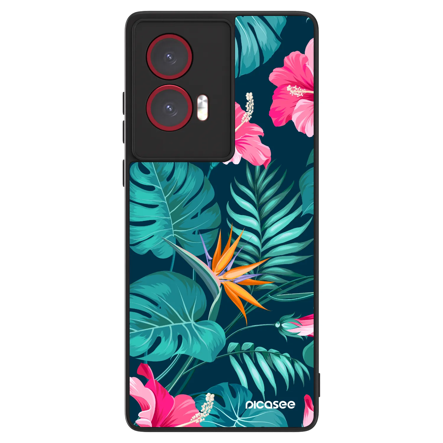 Picasee ULTIMATE CASE na Motorola Edge 50 Fusion - Pink Monstera