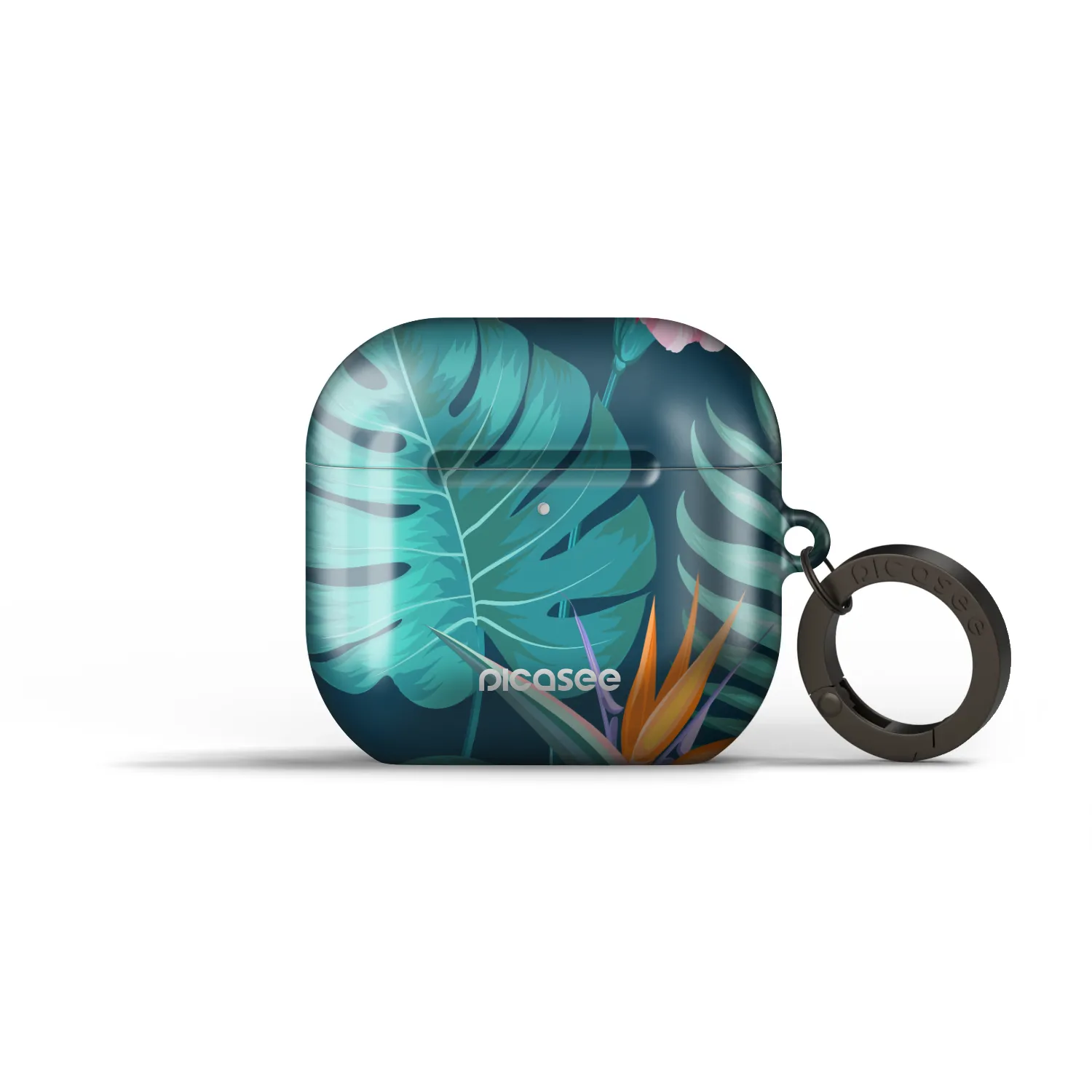Picasee Obal pro Apple AirPods 4 - Pink Monstera